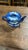 Vintage Blue & White Ceramic Fruit Teapot For Sale - Image 4 of 6