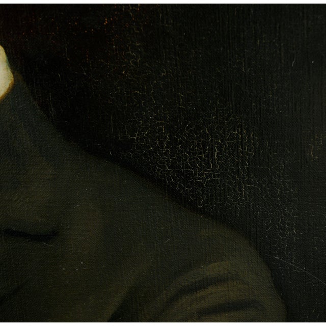 Portrait of Franklin Atwood Park, Vp of Singer Mfg. Co. By Arthur Trevethin Nowell For Sale In Monterey, CA - Image 6 of 11