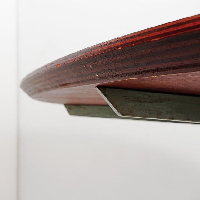 Wood Star Base Dining Table attributed to Arne Jacobsen for Fritz Hansen, 1970s For Sale - Image 7 of 16