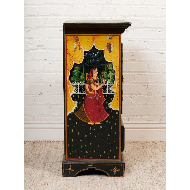 Mid 20th Century Rajasthan Chest Cabinet For Sale In Los Angeles - Image 6 of 11