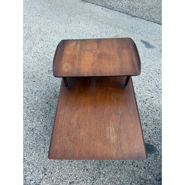 1970s Mid Century Bassett Furniture Side Tables, Pair For Sale - Image 5 of 11
