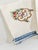 Vintage Hand Embroidered Floral Cotton Dinner Napkins – Blue Stitch Trim, Cottage Style (Set of 10) For Sale - Image 4 of 12