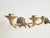 Pair of Very Fine French Bronze & Brass wall Sconces with Lions Heads 20th Century Period: 20th Century Measurements: H 11...