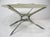 Dunbar Sculptural Marble Chrome Coffee Table by Roger Sprunger For Sale In Cincinnati - Image 6 of 12