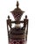 Tall Statement Antique Ruby Cut to Clear Crystal Lidded Urn With Second Empire Style Bronze Mounts For Sale In Raleigh - Image 6 of 18