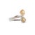 Effy Canare 18k Two Tone Gold White & Yellow Gold 0.75ctw Diamond Cocktail Ring For Sale - Image 4 of 9