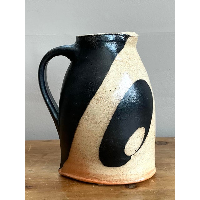 Vintage Original Studio Pottery Pitcher For Sale - Image 12 of 12