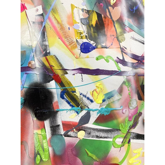 Early 21st Century Maria Esmar, Levitating, Acrylic For Sale - Image 5 of 7