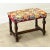 Wood French 19th Century Oak & Tapestry Stool For Sale - Image 7 of 9