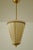 Hans Bergström 1950s Brass and Silk Pendant For Sale - Image 4 of 10
