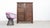 Small Wardrobe by René Gabriel, Reconstruction Period, 1945, 1890s, Oak For Sale - Image 10 of 10