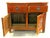 Antique Dutch Colonial Teak Carved Two Drawer Two Door Buffet Cabinet For Sale In Miami - Image 6 of 13