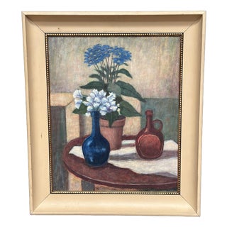 Tegefelt, Still Life, 1960s, Oil on Panel, Framed For Sale