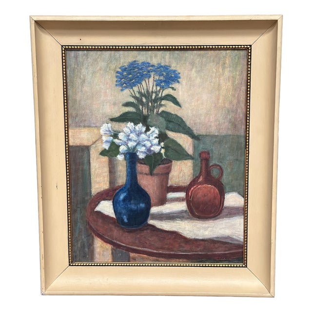 Tegefelt, Still Life, 1960s, Oil on Panel, Framed For Sale