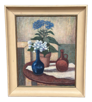 Tegefelt, Still Life, 1960s, Oil on Panel, Framed