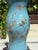 1960s Chinese Painted Lamp With Custom Made Silk Velvet Shade. For Sale - Image 10 of 12