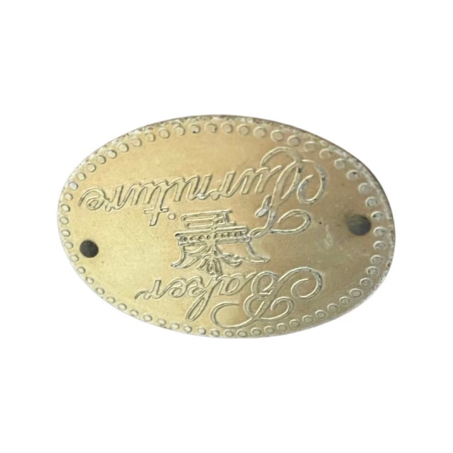 Beautifully crafted walnut tops and pedestals with base - classically stunning side table from Baker Furniture.