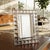 1960s Exquisite crystal picture frame, masterfully crafted by the renowned German porcelain and glass manufacturer...