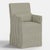 Spritely Home Slipcover for Stoffer Home x Cloth & Company for Lindy Dining Armchair in Jane Stripe Laurel For Sale - Image 4 of 8