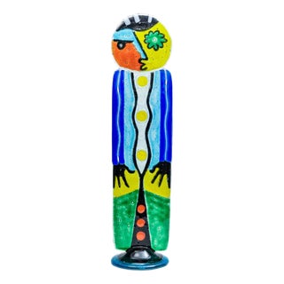 General Glass Fusion Sculpture by Silvio Vigliaturo For Sale