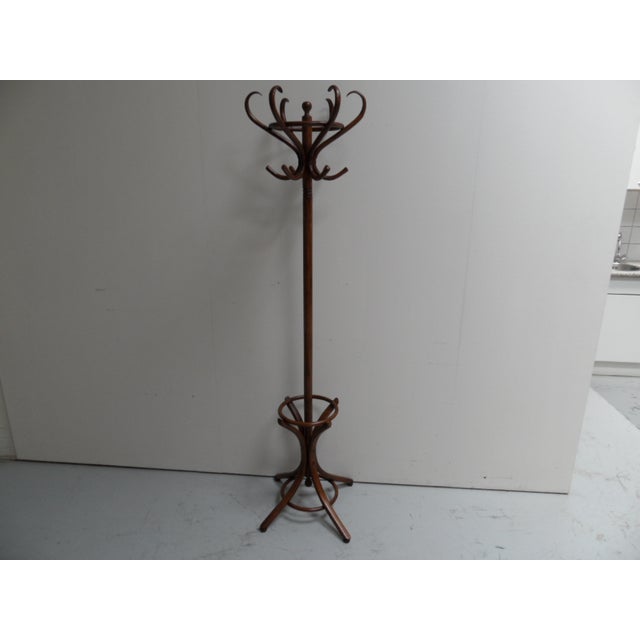 Vintage Standing Coat Rack from Thonet, 1920s For Sale - Image 11 of 12