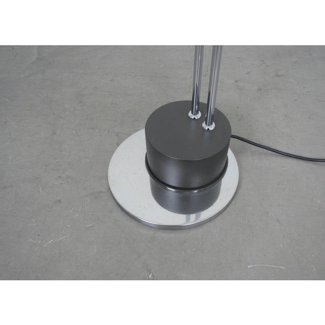 Chrome-Plated Adjustable Articulated Arm Floor Lamp from Sölken Leuchten, Germany, 1970s For Sale - Image 17 of 18
