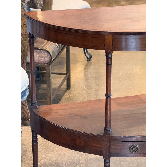 19th Century Demi Lune Console For Sale - Image 4 of 12