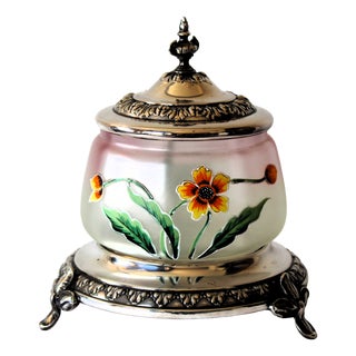Silver-Plated Bonbonnière from WMF, 1890s For Sale