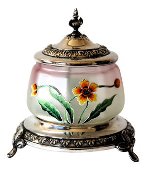 Silver-Plated Bonbonnière from WMF, 1890s