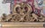 Rococo Vintage Small Ornate Gold Wall Mirror For Sale - Image 3 of 9
