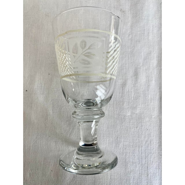 A Beautiful set of three vintage Pfaltzgraff Sierra pedestal/footed iced tea/water glasses. The 16-ounce water/iced tea...