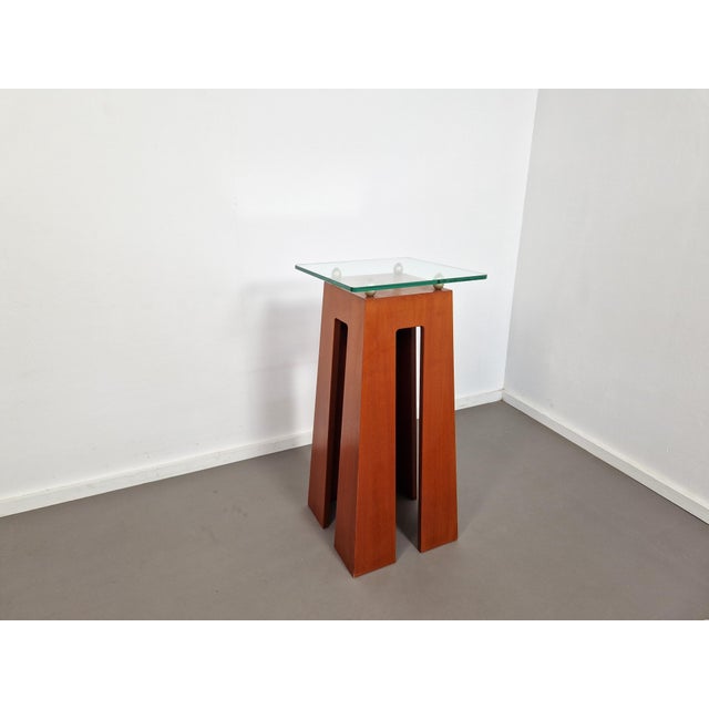 Vintage Postmodern Pedestal, 1980s For Sale - Image 10 of 12