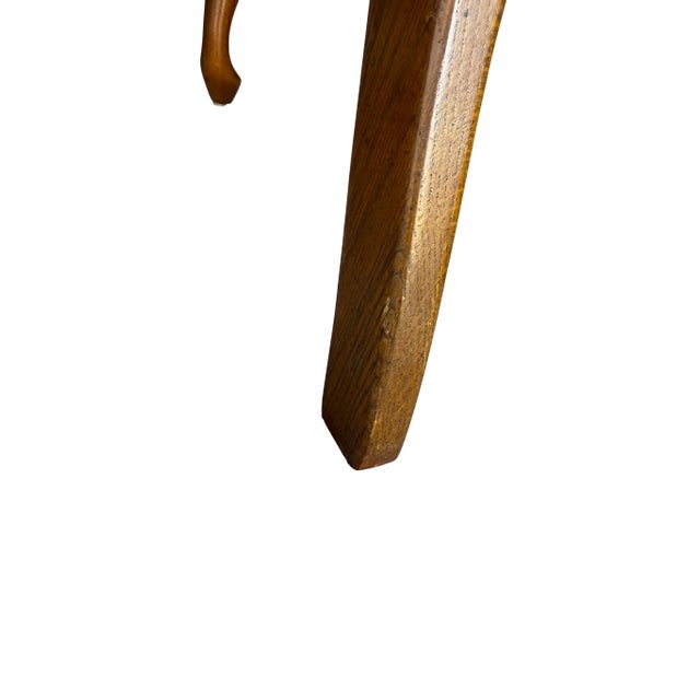 Flexsteel Pineapple Textile Wingback Chairs - A Pair With Ottoman For Sale - Image 10 of 15