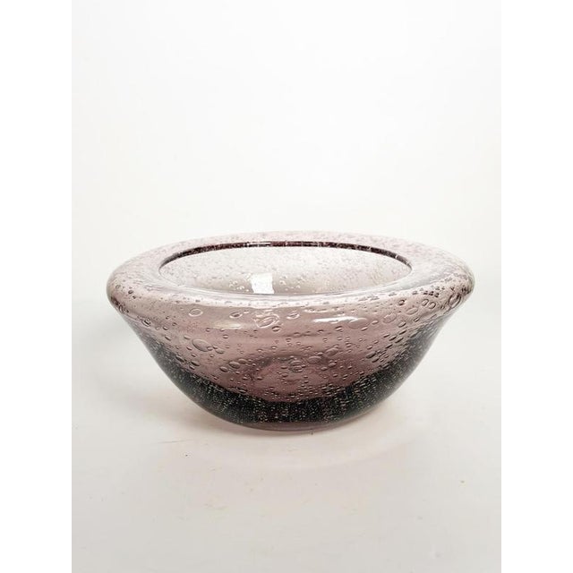 Biot Bubble Glass Salad Bowl or Catchall, France, 1970s For Sale - Image 10 of 11