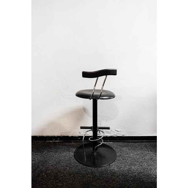 Postmodern Postmodern Marlon Bar Stool from Bonaldo, Italy, 1980s For Sale - Image 3 of 8