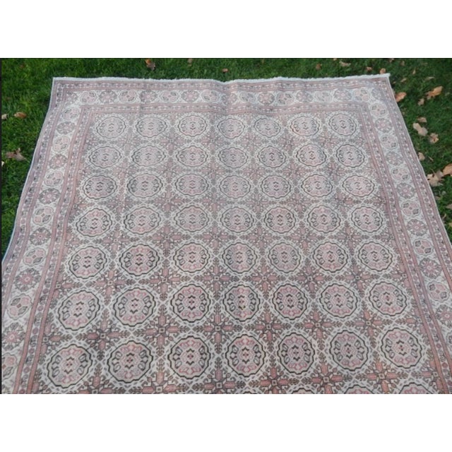 Camel Vintage Kayseri Rug - 6'5'' X 9'11'' For Sale - Image 8 of 13