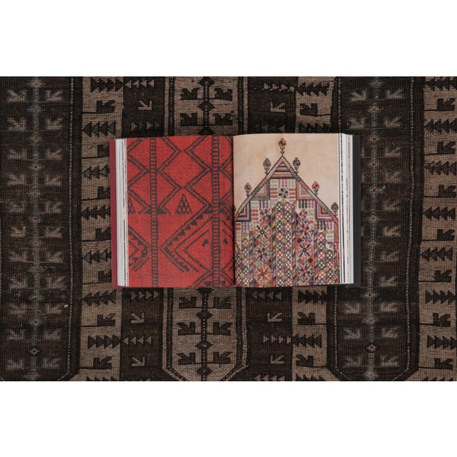 Textile Vintage Turkish Rug With Geometric Patterning in Earthy Tones - Rug & Kilim For Sale - Image 7 of 10