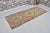 Apricot Triple Medallion Vintage Turkish Runner For Sale - Image 8 of 10