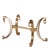 Art Deco French Art Deco Gilt-Bronze and Glass Table, C 1940. For Sale - Image 3 of 6