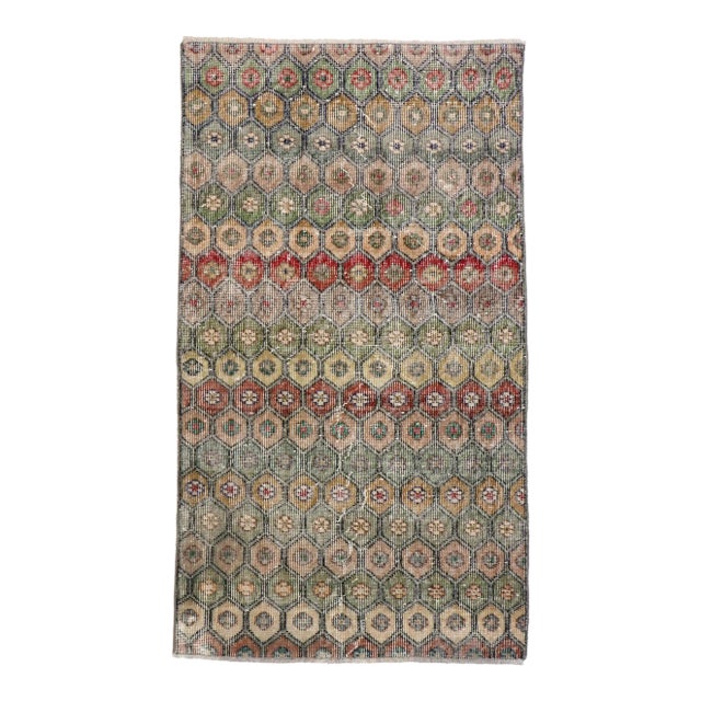 Vintage Turkish Sivas Rug - 02'09 X 04'09 For Sale