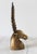 Vintage Brass Antelope Sculpture For Sale - Image 4 of 12