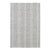 Dash & Albert by Annie Selke Melange Stripe Grey/Ivory Indoor/Outdoor Rug, 2' x 3' For Sale