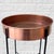 1950s Flower Stand in Copper and Steel from Ystad Metall, Sweden, 1950s For Sale - Image 5 of 8