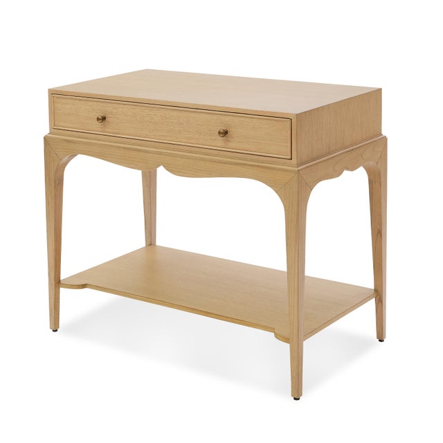 The charming aprons often found on antique lacquerwork tables and library cases inspired the apron of our new Isabella...