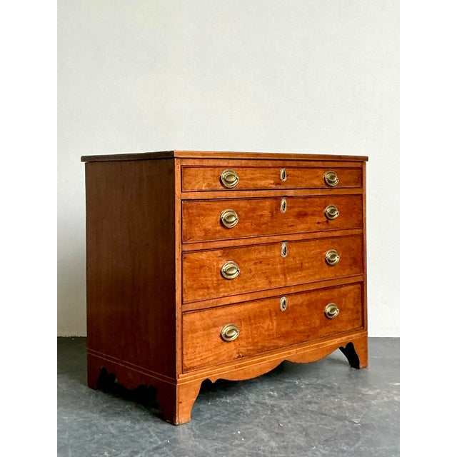 Vintage Boho Chippendale Chest of Drawers For Sale In West Palm - Image 6 of 9