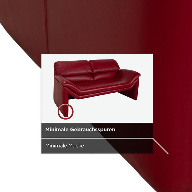 Two-Seater Sofa in Leather from de Sede For Sale - Image 12 of 17