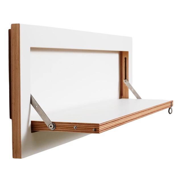 Fläpps Shelf 80×27-1 in White by Ambivalenz For Sale