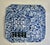 Late 20th Century Set of 4 Laura Ashley Home Blue & White Reversible Cotton Placemats & Napkins For Sale - Image 11 of 18