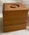 Mid Century Modern Selandia Designs Teak Square Ice Bucket With Plastic Liner For Sale - Image 4 of 11