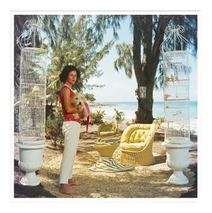 Slim Aarons, "Gloria Schiff," January 1, 1963 Getty Images Gallery Framed Art Print